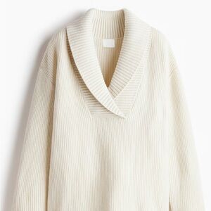 H&M Elegant Cream Women's Sweater